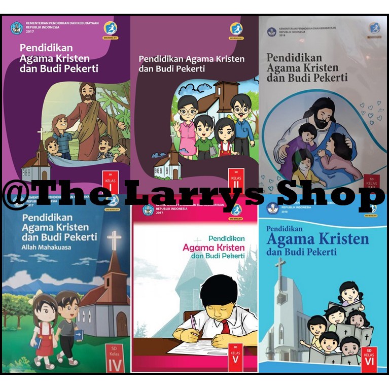 Jual Buku Pendidikan Agama Kristen Dan Budi Pekerti SD Kelas 1,2,3,4,5 ...