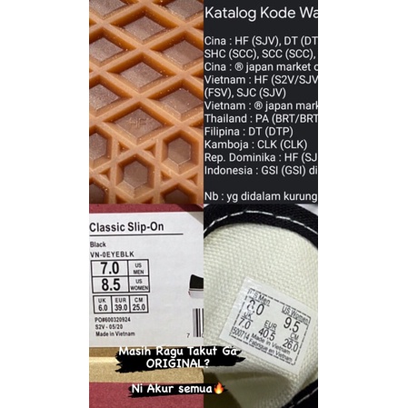 Kode waffle vans original hotsell