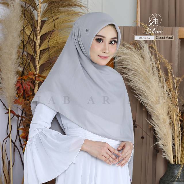 Jual Hijab Ar Rafi segi empat jumbo AR 424 | Shopee Indonesia