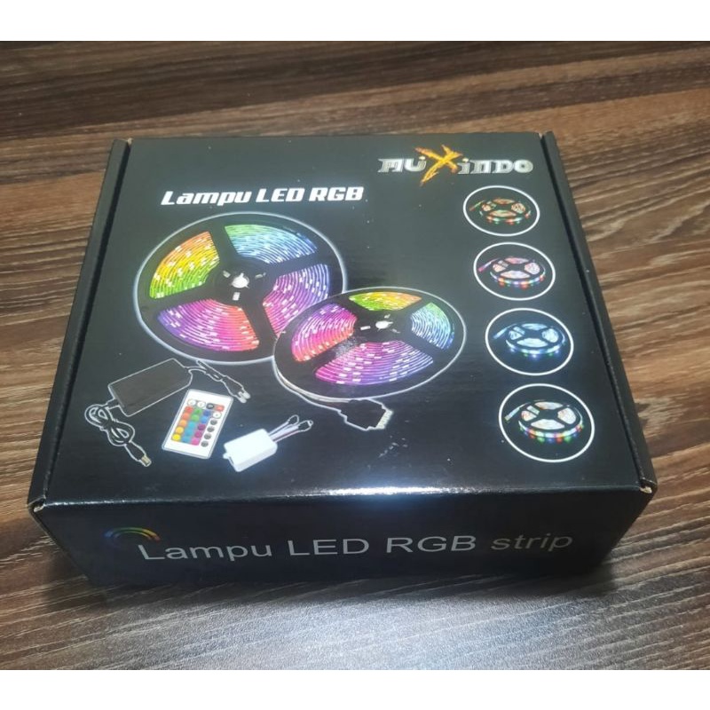 Jual Lampu Led Strip 10m 2835 Remot Lampu Hias Rgb Lampu Plafon Shopee Indonesia 