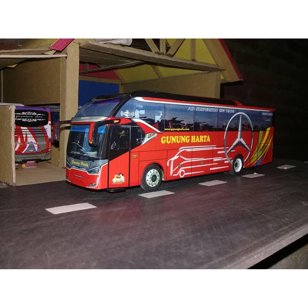 Jual Miniatur Bus Gunung Harta Avante | Shopee Indonesia