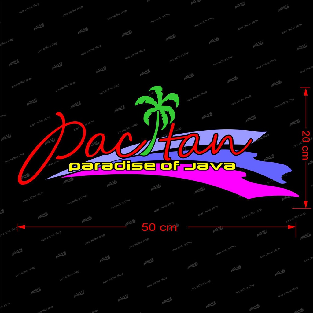 Jual Sticker Pacitan Paradise Of Java | Shopee Indonesia