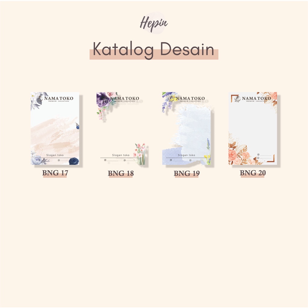 Jual cetak kertas display/murah/bisa custom/alas packing BUNGA/murah ...