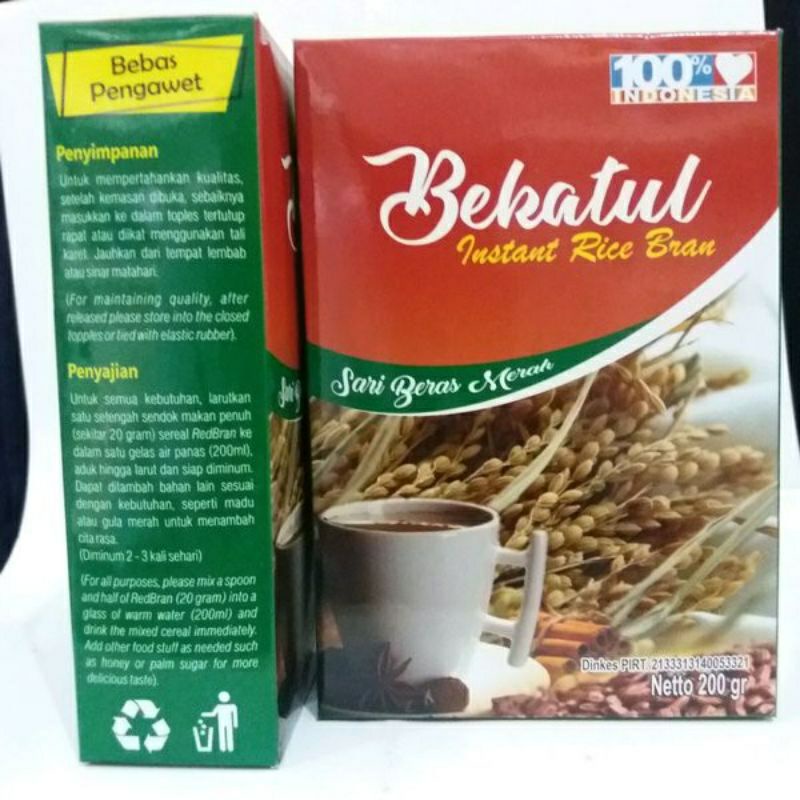Jual TERMURAH susu diet beras merah bekatul ampuh diet alami RICE BRAN ...