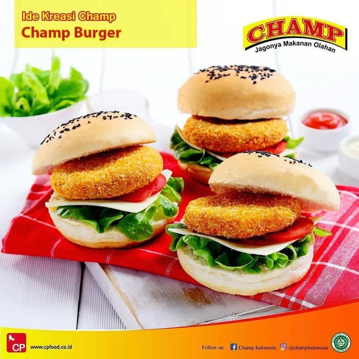 Jual Burger Ayam Champ Shopee Indonesia