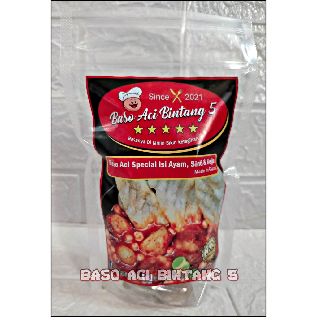 Jual Baso Aci Bintang 5 Baso Aci Spesial Isi Ayam Sinti And Keju Instan