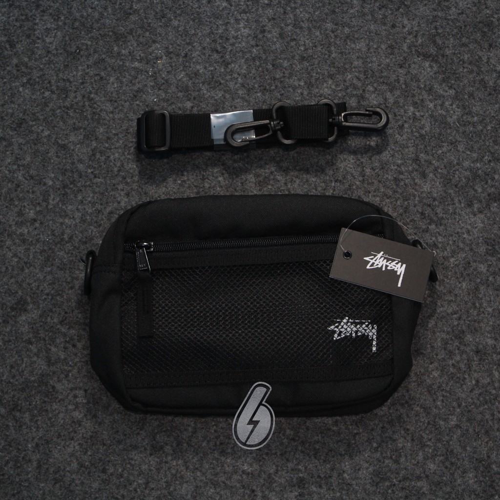 tas slempang stussy waist bag stussy original