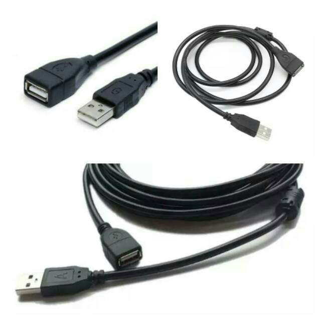 Jual Kabel Sambungan Otg M Kabel Usb Male To Usb Female Kabel