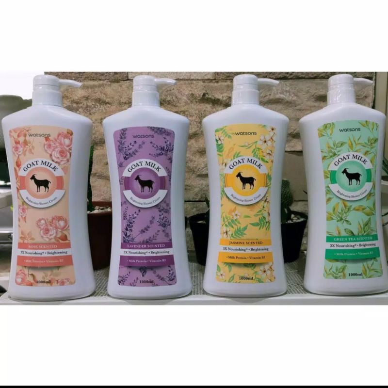 Jual WATSONS GOAT MILK BODY WASH / SABUN MANDI WATSONS SUSU 1 LITER