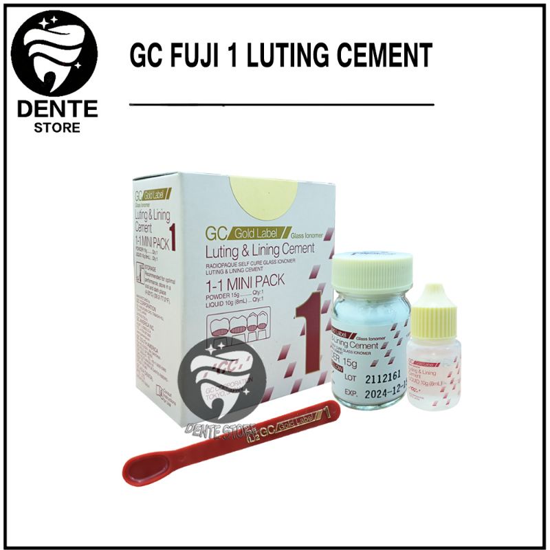 Jual GIC GC FUJI 1 LUTING (mini pack) | Shopee Indonesia