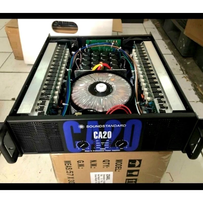 Jual Power Amplifier CA20 / Power Amplifier CA 20 SOUNDSTANDARD (Body