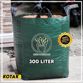 Planter bag ukuran 30x30 (22 liter) pot tanaman buah / bonsai - Hitam