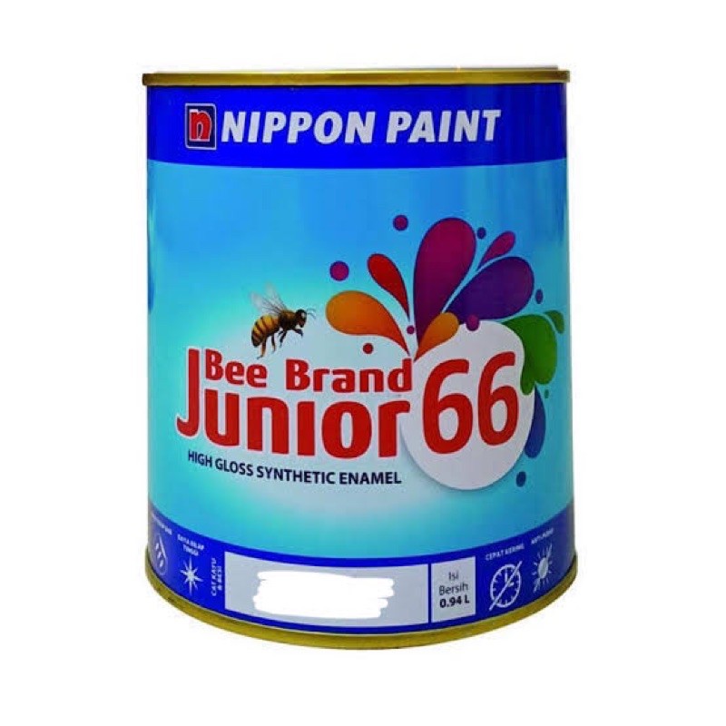 Jual Cat minyak untuk kayu dan besi JUNIOR NIPPON PAINT 1 Liter