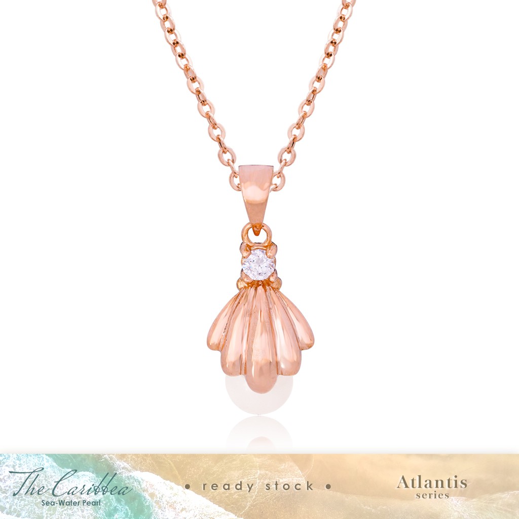 Jual Liontin Emas Mutiara The Caribbea Shells - Atlantis Series ...