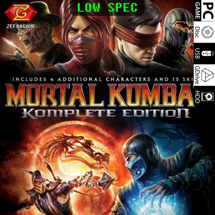 Jual Mortal Kombat 9 Komplete Edition Pc Full Version Game Pc Game