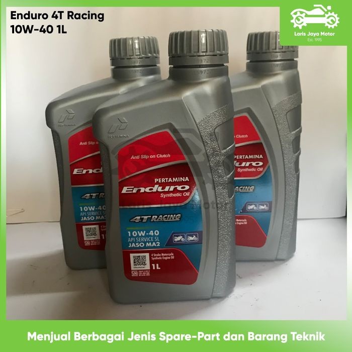 Jual OLI ENDURO RACING 4T 1LITER OLI MESIN ORIGINAL ENDURO OLI MOTOR ...