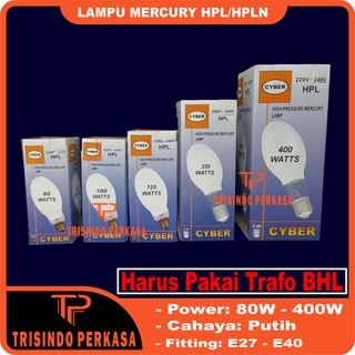 Jual Lampu Mercury Hpl Hpl N Hpln W Watt E Sg Bola Lampu Jalan Shopee Indonesia