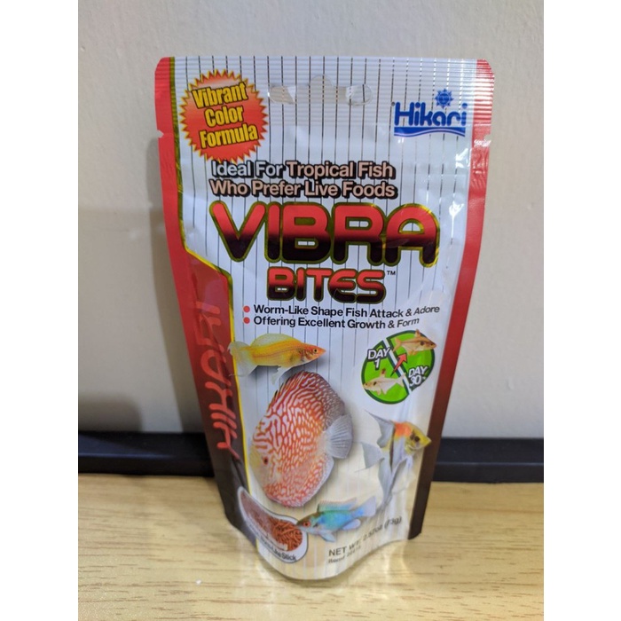 Jual Hikari Vibra Bites Makanan Ikan Tropis Color Formula Gr Shopee