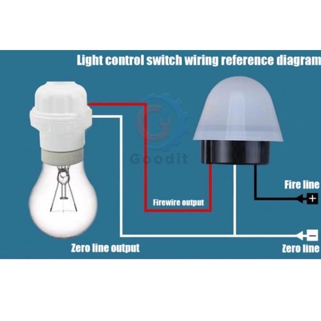 Jual [100 terbaik] Photocell AS10A AC 220V 2200watt waterproof