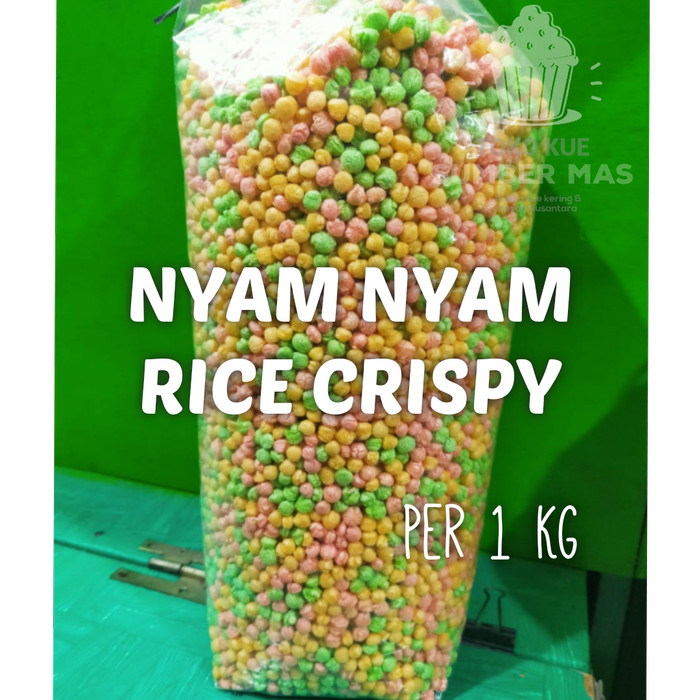 Jual Nyam Nyam Rice Crispy Kiloan Murah 1 Kg I Nyamnyam Rice Crispy