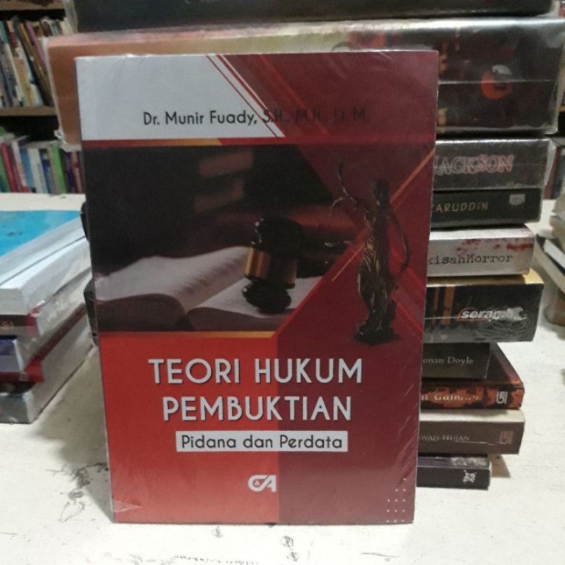 Jual Teori Hukum Pembuktian Pidana Dan Perdata Hvs Shopee Indonesia