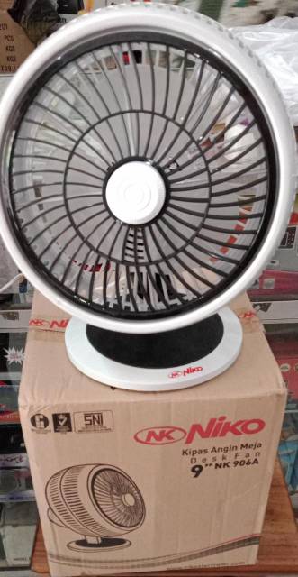 Jual KIPAS ANGIN NIKO FAN ELECTRIC LISTRIK ELEKTRIK 9 INCH ROTARI ...
