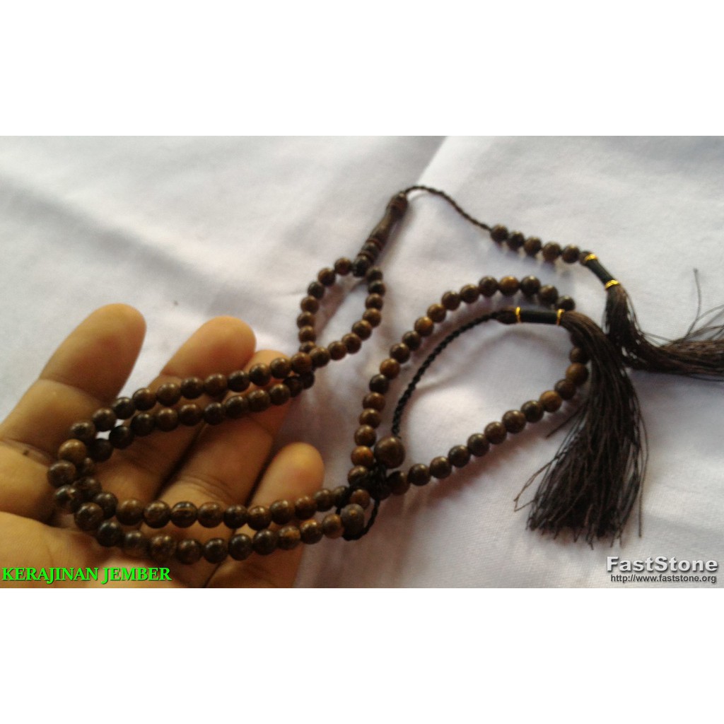 Jual Tasbih KAYU GAHARU BUAYA Grad A 99 Biji 6 Mm | Shopee Indonesia