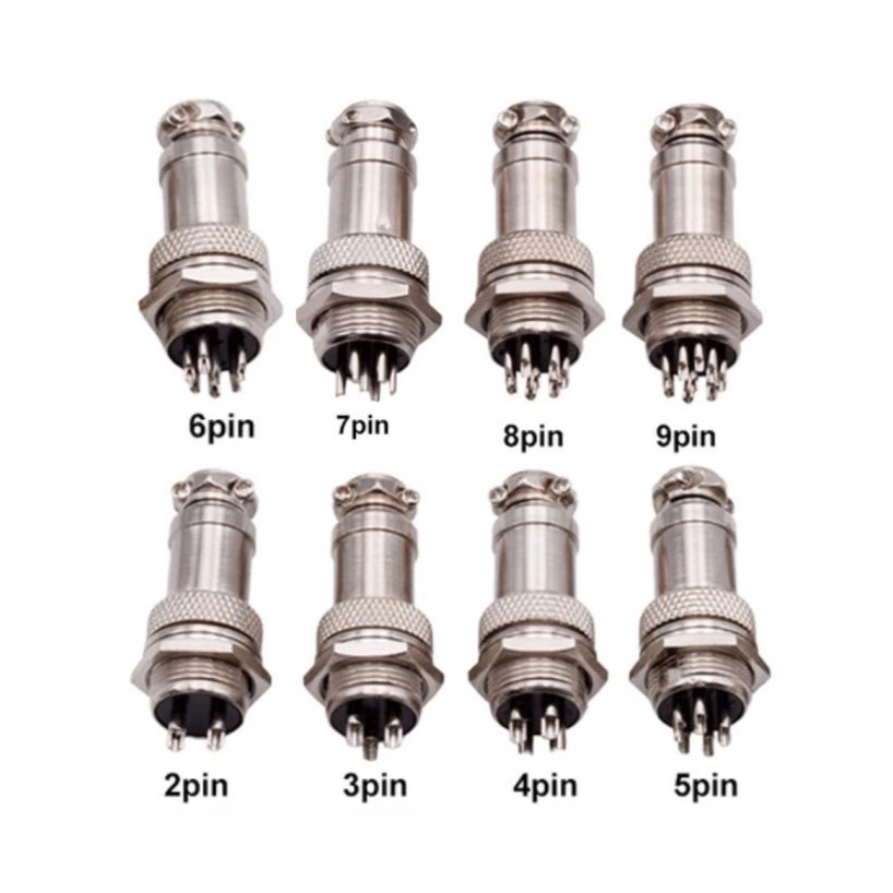 Jual Konektor Connector CB GX12 12mm Set Male Female | Shopee Indonesia