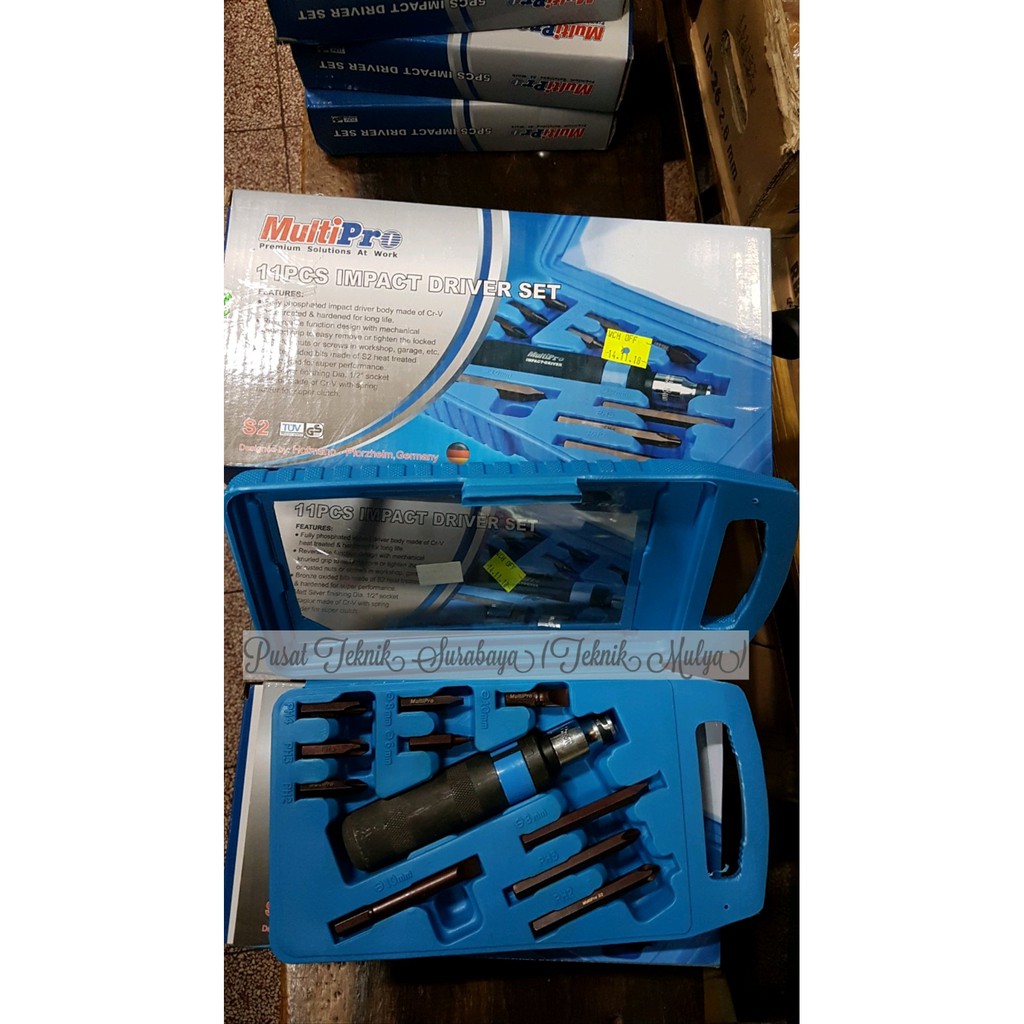 Jual Obeng Pukul MULTIPRO 11pcs Murah | Shopee Indonesia