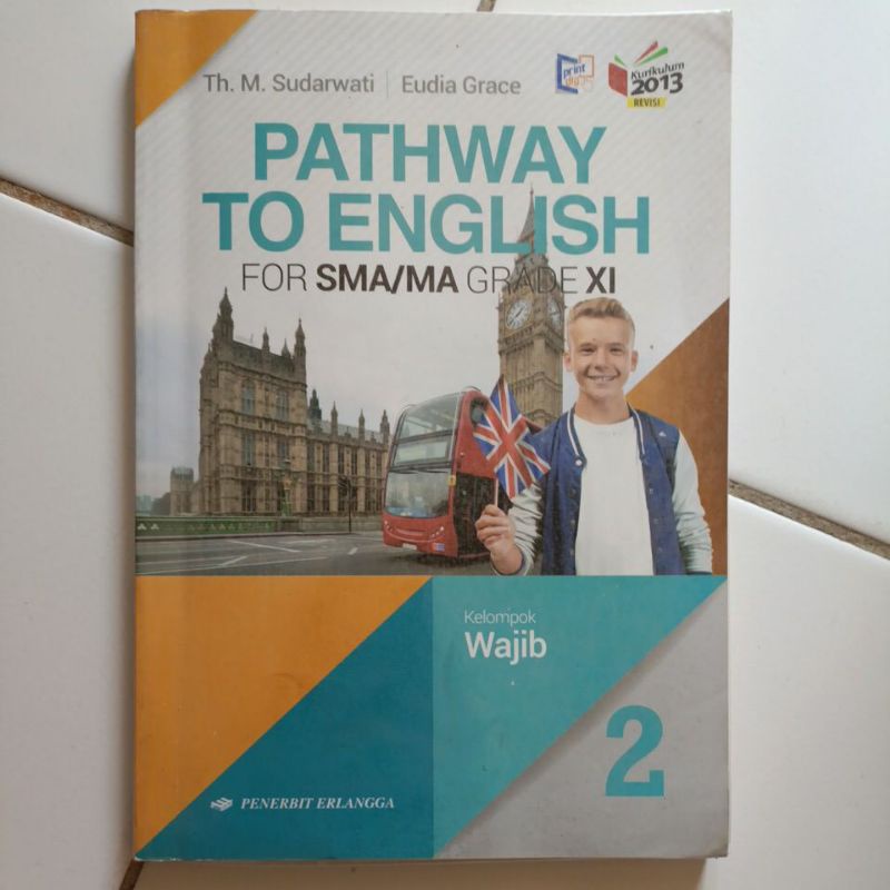 Jual PATHWAY TO ENGLISH (WAJIB) KELAS 11 SMA PENERBIT ERLANGGA K13 ...