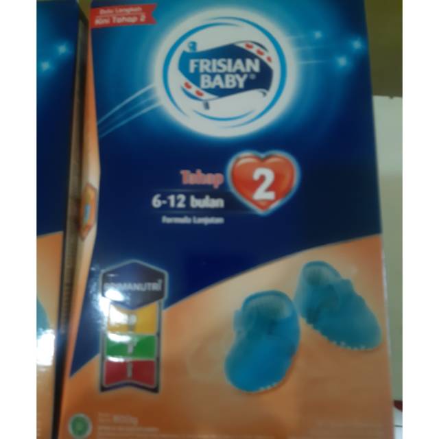 Jual Susu formula bayi frisian flag tahap 2 usia 6-12 bulan 800gr ...