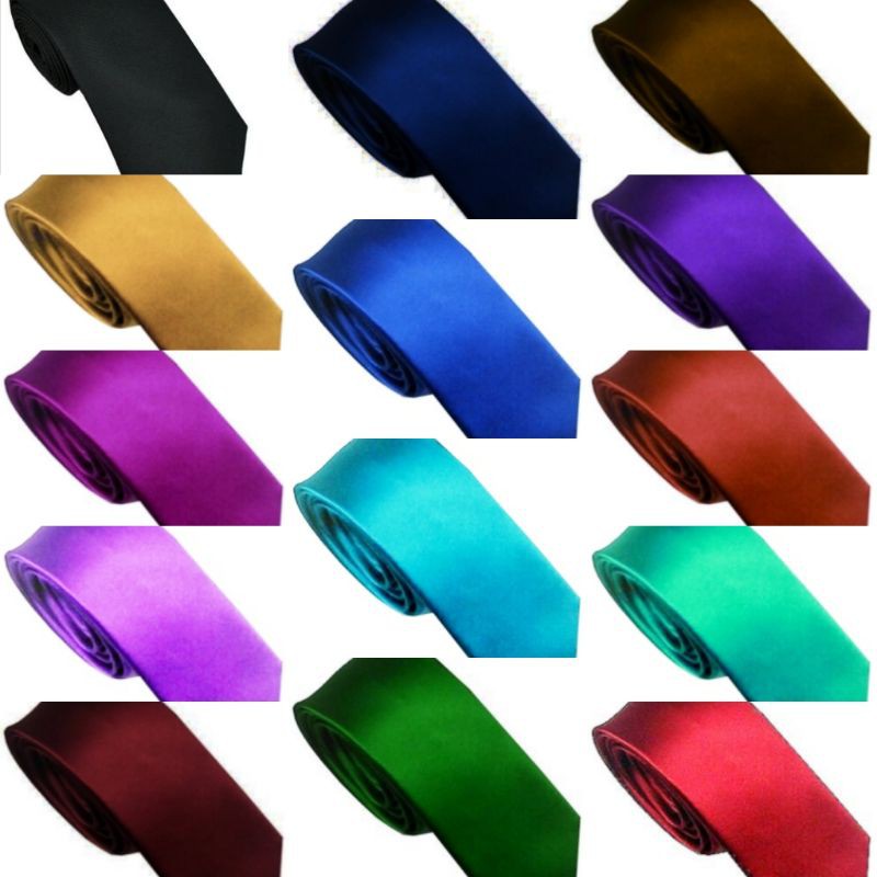 Dasi Pria Panjang Satin 8cm x 150cm