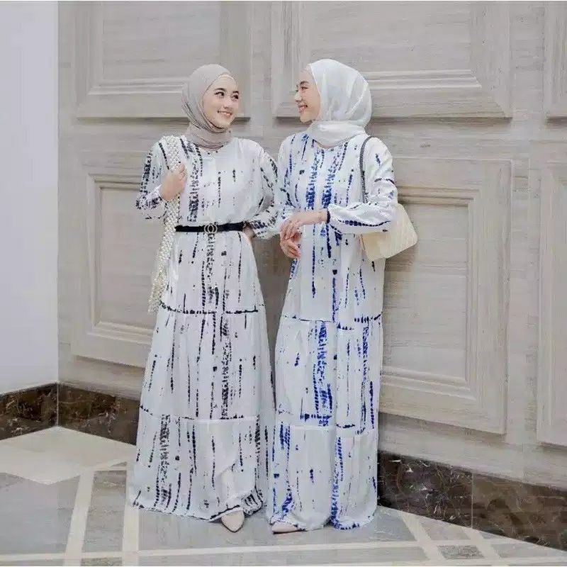 Jual pola instant gamis susun / rok bertingkat | Shopee Indonesia