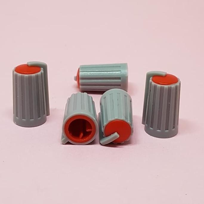 Jual Knob Merah Potensio Type D Untuk Mixer Dan Audio Amplifier ...