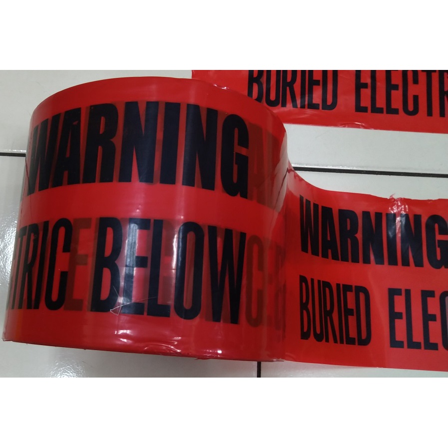 Jual Pita Tanda Peringatan Under Ground Warning Tape Buried Electric