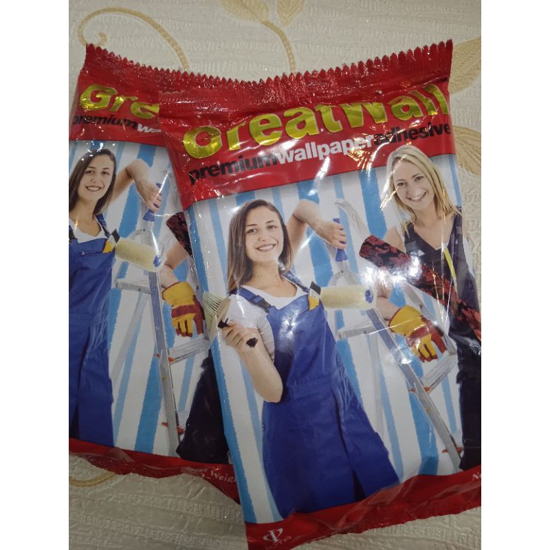 Jual Lem Wallpaper Great Wall / Lem Wp Greatwall / Wallpaper adhesive Shopee Indonesia