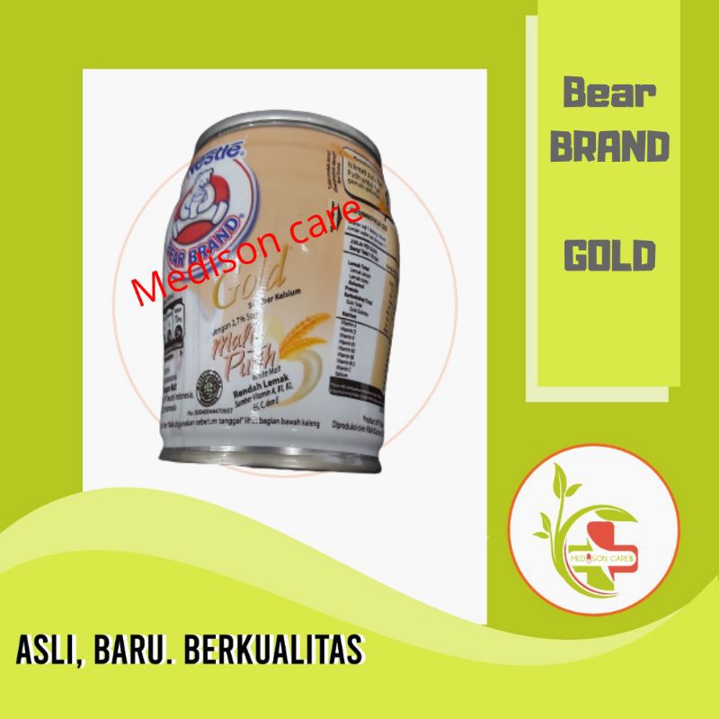 Jual bear brand susu gold beruang nestle MALT | gold 140ml | Shopee ...