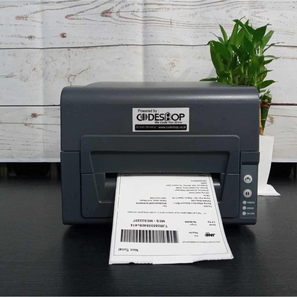 Jual MESIN CETAK LABEL BARCODE RESI PRINTER STICKER HARGA MERK G