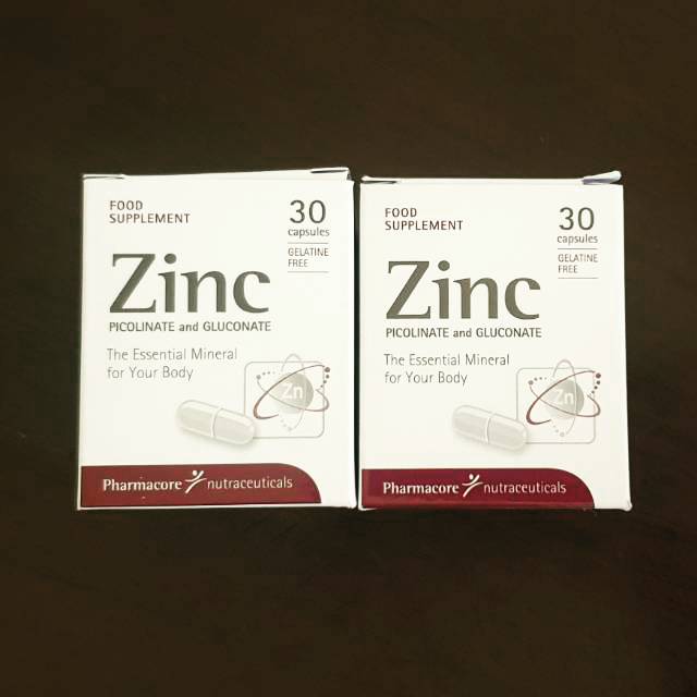 Jual ZINC PICOLINATE + GLUCONATE Kapsul 30 Pharmacore Shopee Indonesia