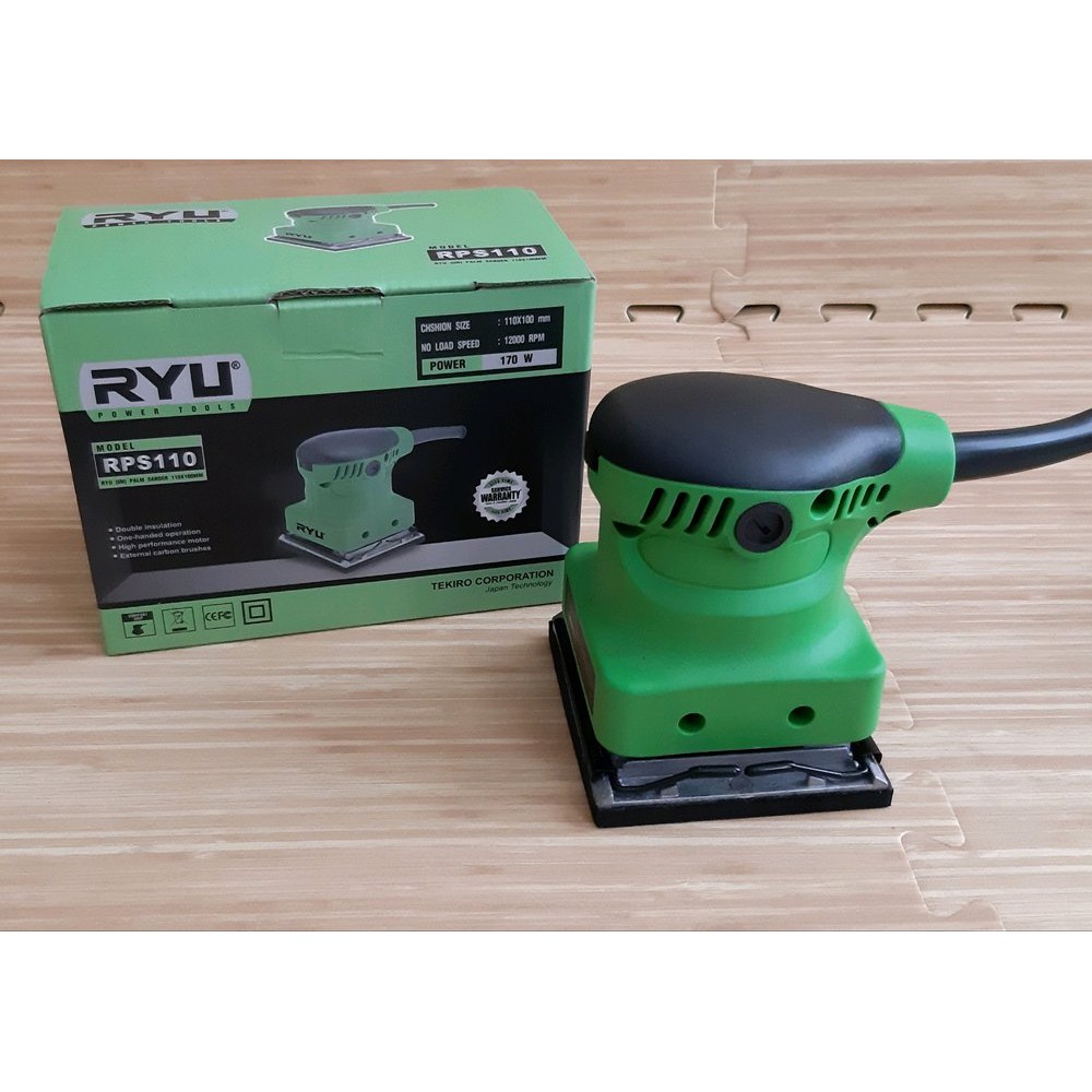 Jual Mesin Amplas Palm Sander Ryu RPS110 Murah | Shopee Indonesia