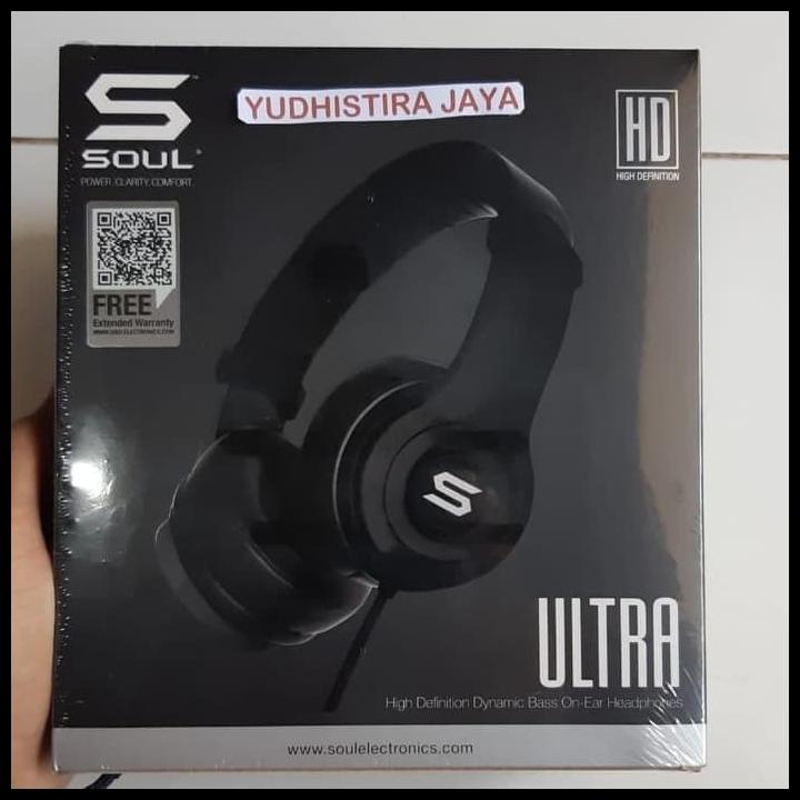 Jual Soul Ultra High Definition Dynamic Bass On Ear Headphone New