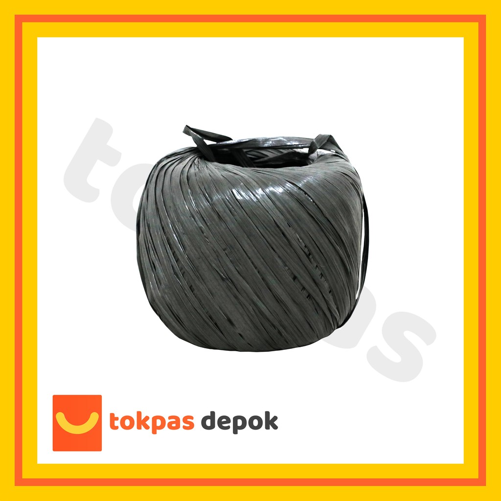 Jual Tali Rafia Roll Tali Plastik warna Hitam | Shopee Indonesia
