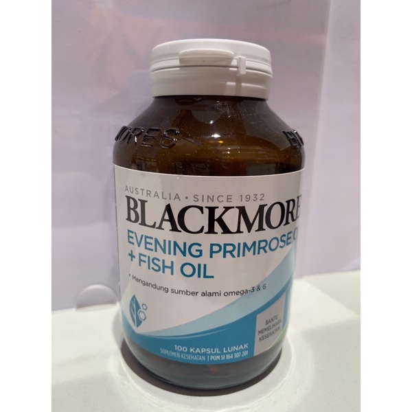 Jual Blackmores Evening Primrose Oil Fish Oil Kapsul Lunak Shopee Indonesia