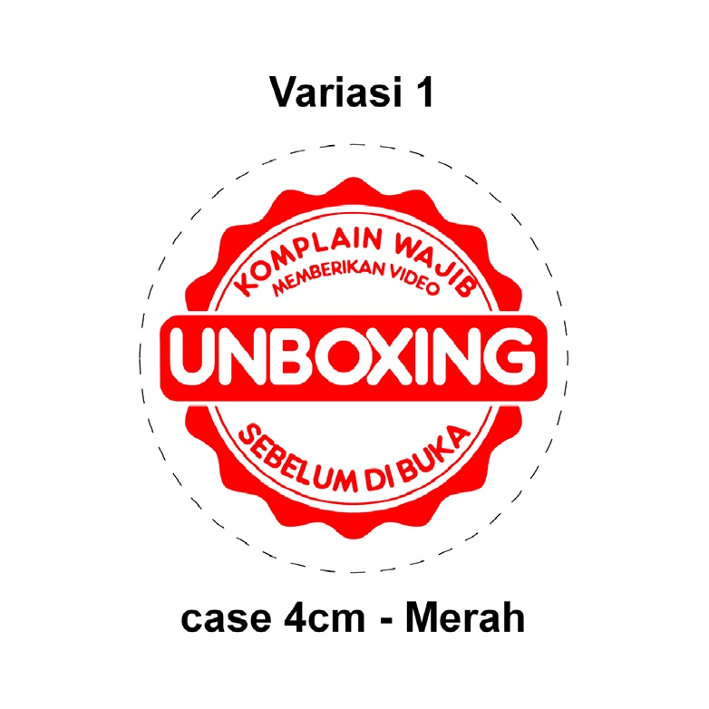 Jual Stempel Unboxing Murah Berkualitas Shopee Indonesia