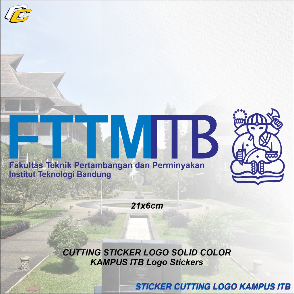 Jual Sticker Fttm Itb Teknik Pertambangan Dan Perminyakan Institut 