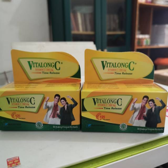 Jual Vitalong C Vitamin C Mg Tablet Suplemen Makanan Kemasan Tube