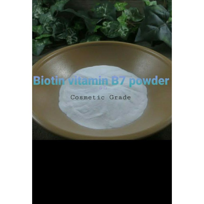 Jual Pure biotin Powder /Vitamin B7 Powder/Vitamin H Shopee Indonesia