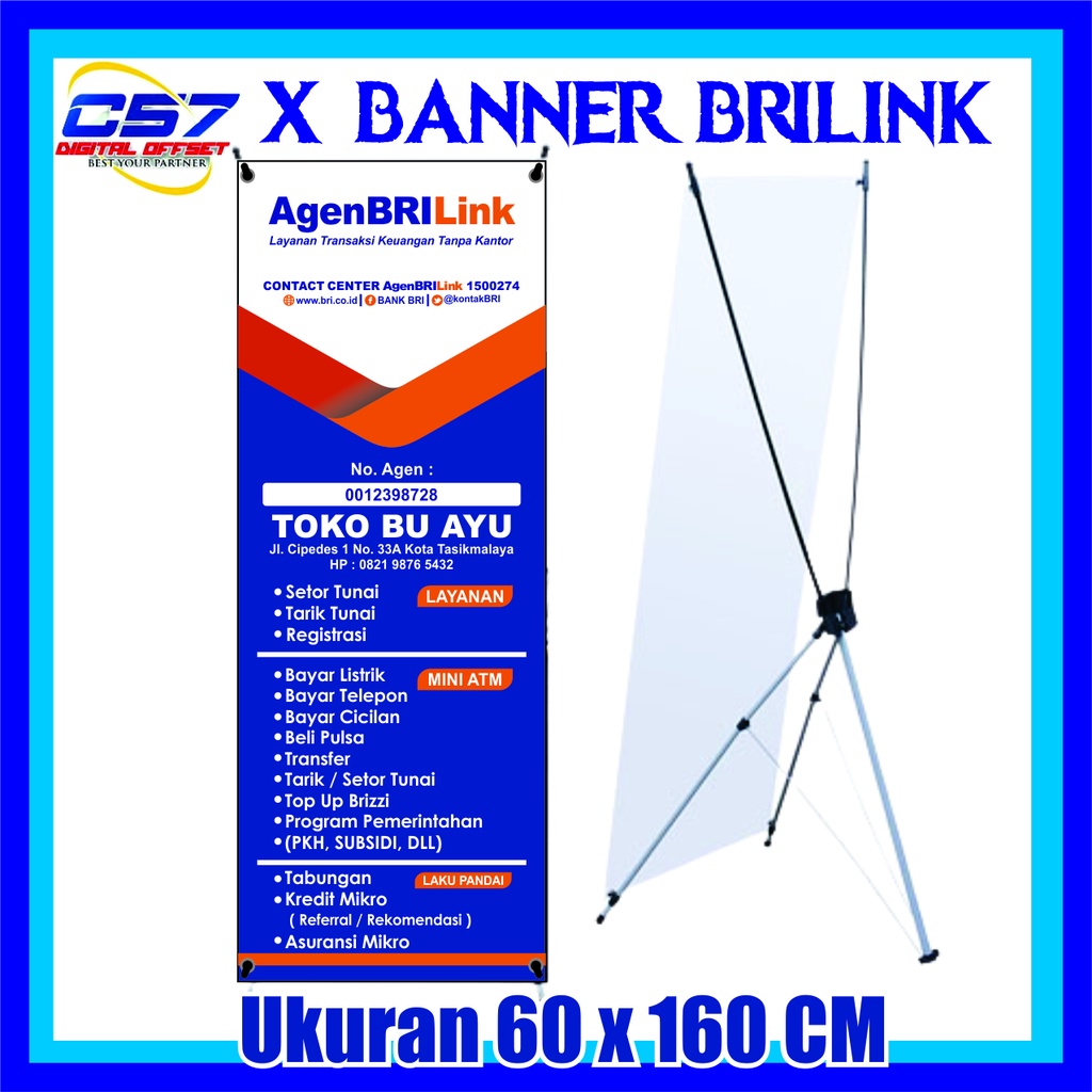 Jual SPANDUK BRILINK | SPANDUK AGEN BRILINK | SPANDUK BRILINK MURAH ...