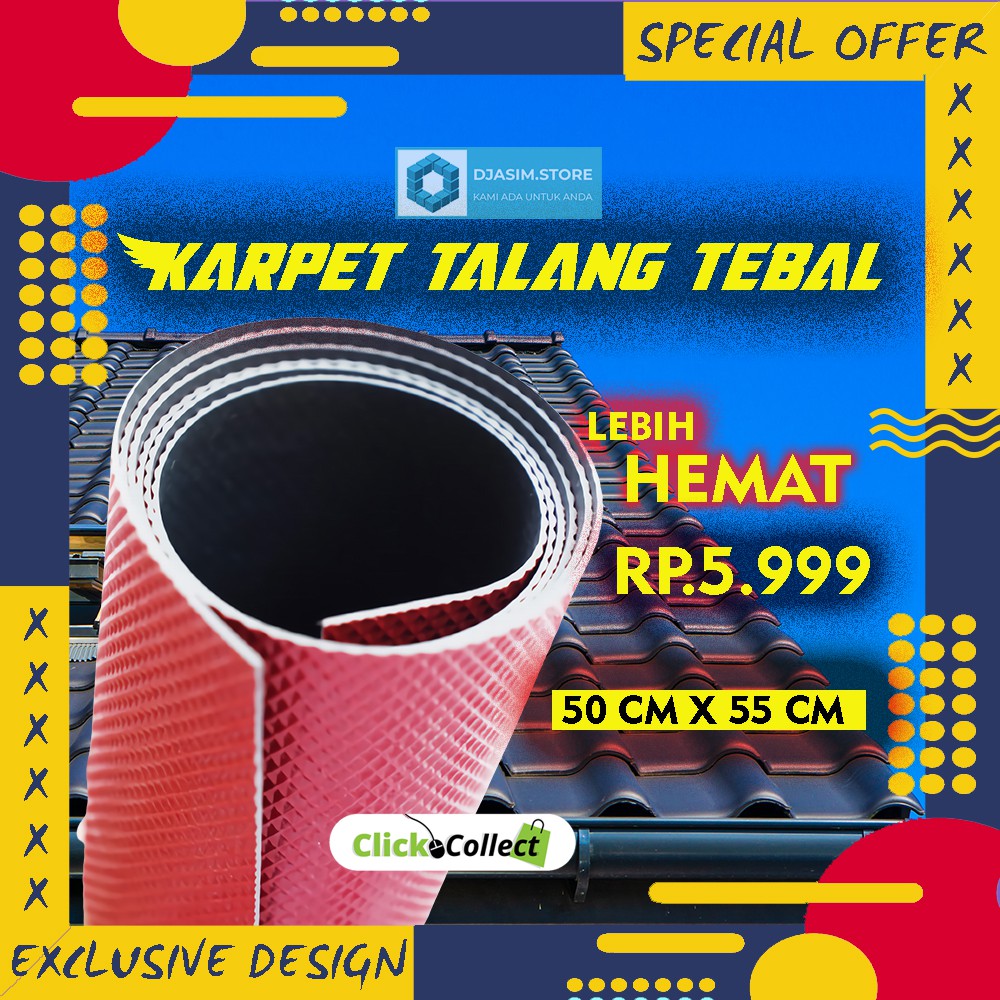 Jual Karpet Talang Air Anti Bocor Penahan Air Atap Rumah Tebal Cm X Cm Shopee Indonesia