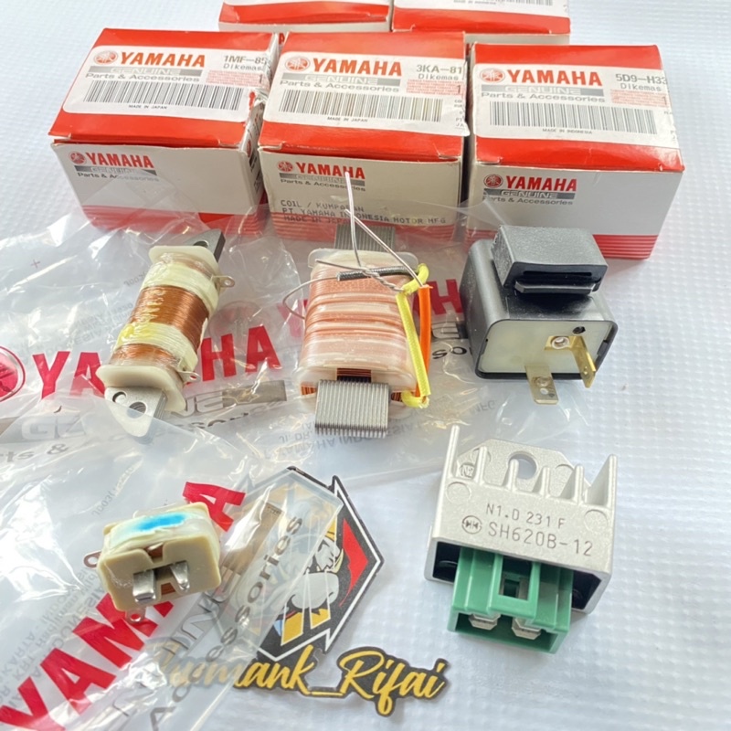 Jual KELISTRIKAN RX KING RXK ORIGINAL YAMAHA KIPROK SPULL CDI SPULL ...